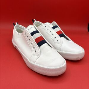 Tommy Hilfiger Woman's Anni Slip-On Casual Sneaker White Size 8.5M